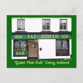 Quiet Man Pub Postcard Postkarte