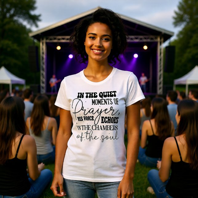 Quiet Moments of Prayer His Voice Soul Tee (Von Creator hochgeladen)
