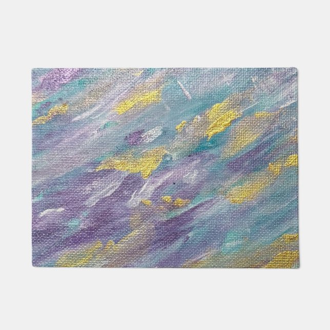 Quiet Reign Modern Art Fußmatte (Vorderseite)