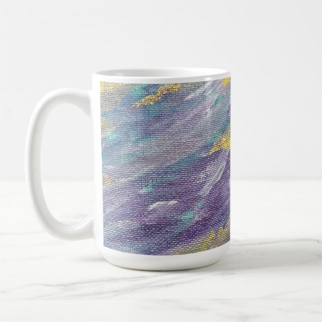 Quiet Reign Modern Art Kaffeetasse (Links)