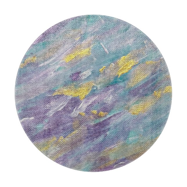 Quiet Reign Modern Art Schneidebrett (Vorderseite)