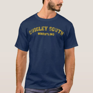 Quigley South Alumni (Distressed) WRESTLING T-Shirt