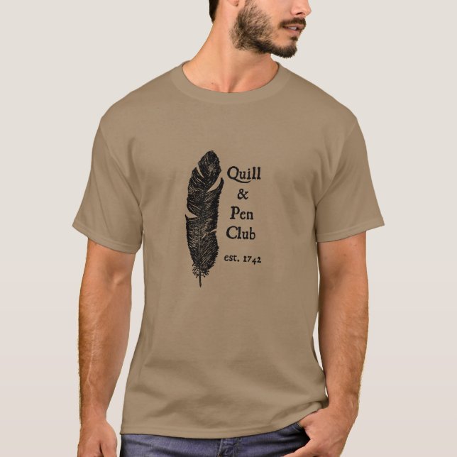 Quill and Pen Club T-Shirt (Vorderseite)
