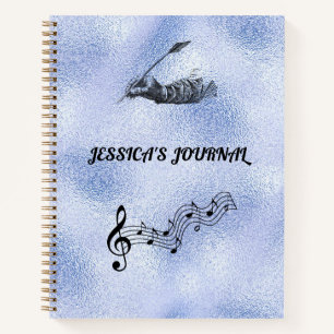 "Quill Pen" altmodisches Hardcover Journal Notizbuch