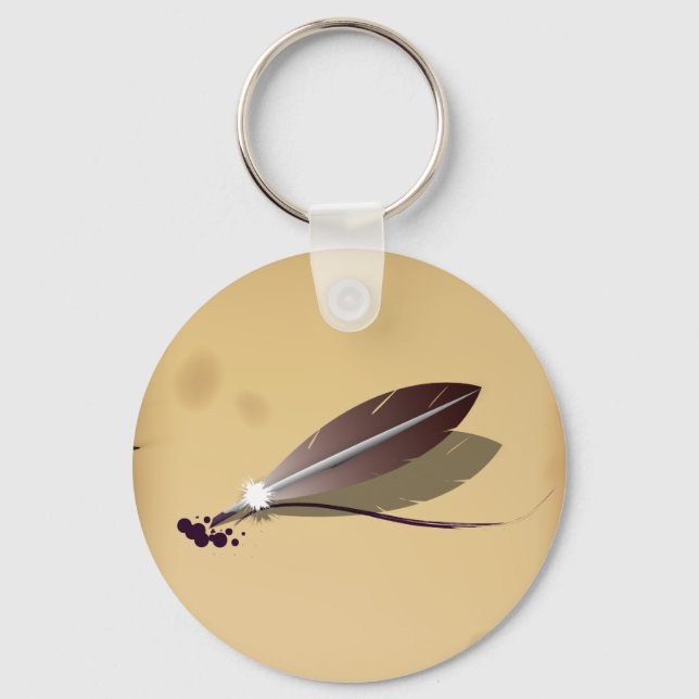 Quill Schlüsselanhänger (Vorderseite)