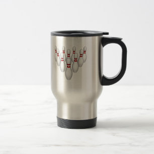 Quilles de Bowling : Modèle 3D : Tasse de Voyage