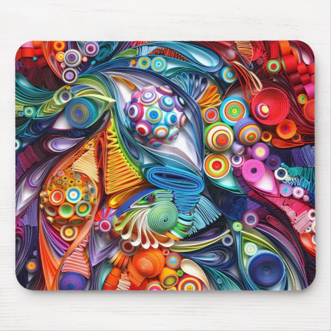 Quilling mousepad (Vorne)
