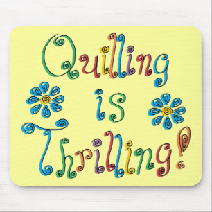Quilling Mousepad