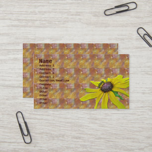 Quilt, Biene und Black Mit Augen Susan Business Ca Visitenkarte