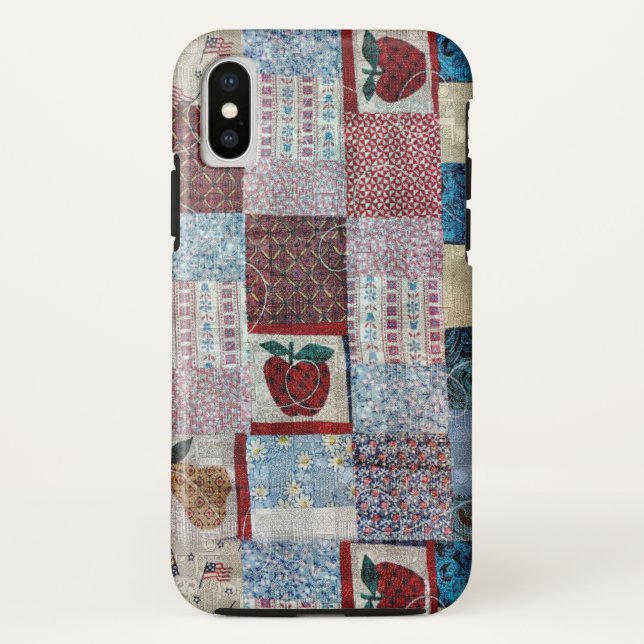 Quilt Design Case-Mate iPhone Hülle (Rückseite)