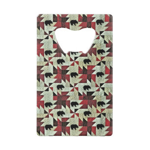 Quilt d'ours noir
