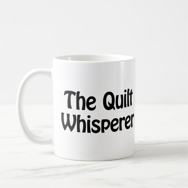 Quilt flüstern kaffeetasse (Links)