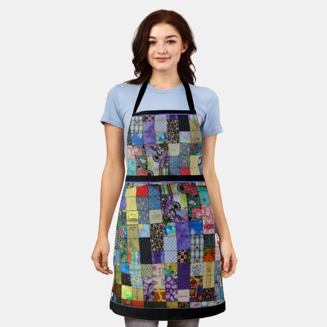 QUILT Ganzdruck-Schürze Schürze (Getragen)