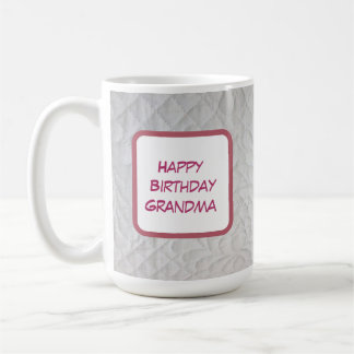 Quilt Geburtstag an Oma Kaffeetasse