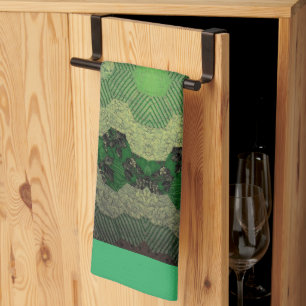 Quilt Green Geschirrtuch