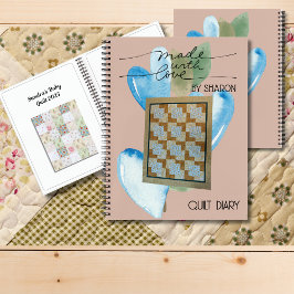 Quilt Hobby-Projekte Notizbuch