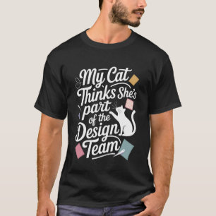 Quilt-Humor Nähen Stricken für Katzenliebhaber Qui T-Shirt