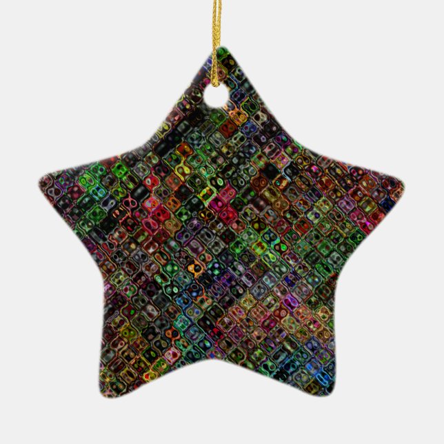 Quilt Keramikornament (Vorne)