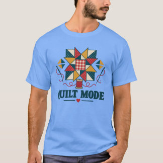 Quilt-Modus-Patchwork-Quilter-T-Shirt T-Shirt