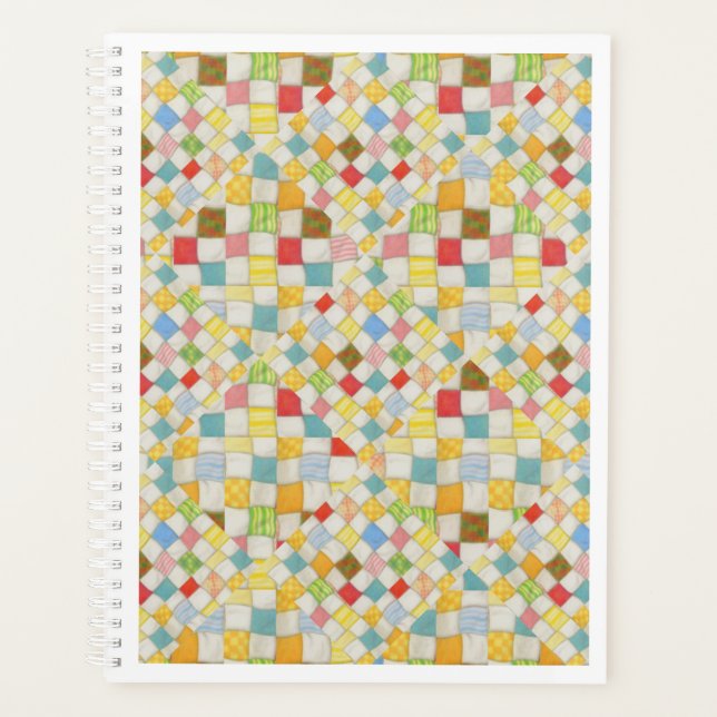 QUILT MOSAIC 8.5x11 Planer / Kalender (Vorderseite)