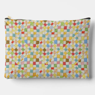 QUILT MOSAIC Large Accessory Pouch Bag Zubehörtasche