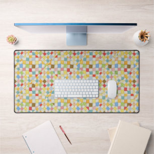 QUILT MOSAIC Office Studio Desk Mat