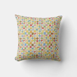 QUILT MOSAIC Square Throw Kissen