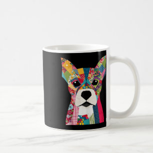 Quilt-Muster-Hund zum Beenden von Lover Quilter Se Kaffeetasse