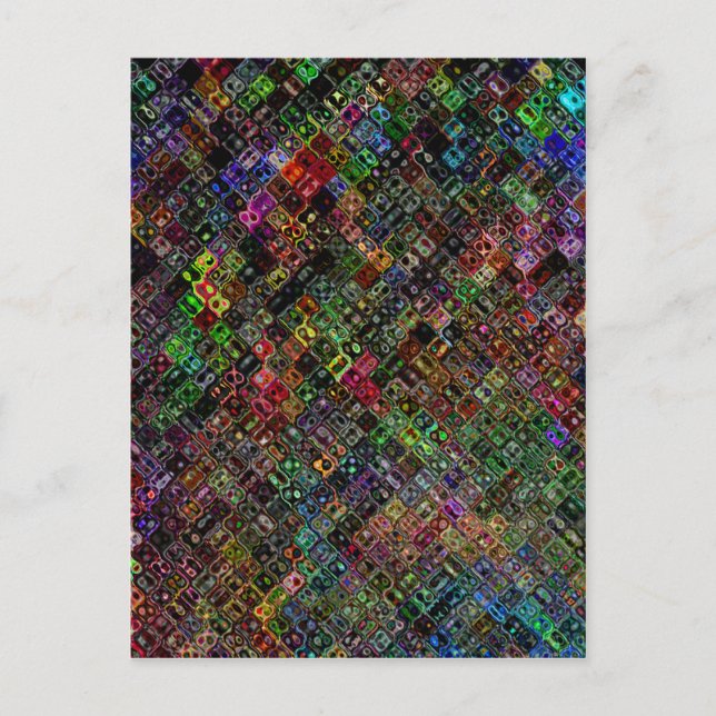 Quilt Postkarte (Vorderseite)