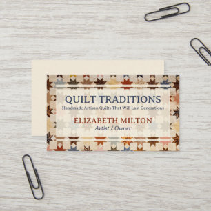 Quilt / Quilterin Visitenkarte