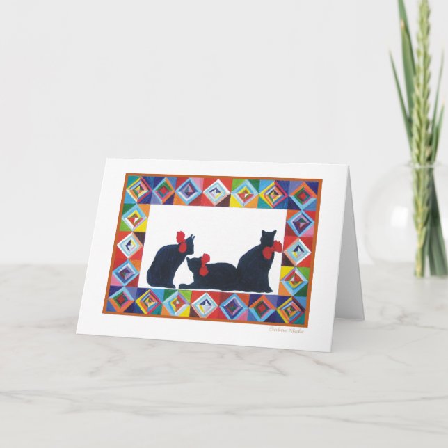 Quilt-Serie #2 Karte (Vorderseite)