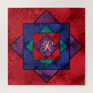 Quilt Square Monogram