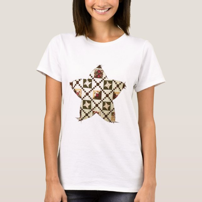 Quilt Star T-Shirt (Vorderseite)