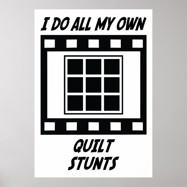 Quilt Stunts Poster (Vorne)