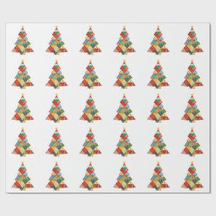 Quilt Weihnachtsbaum Festliche Quilt Liebhaber Geschenkpapier