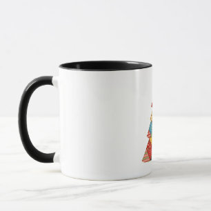 Quilt Weihnachtsbaum Festliche Quilt Liebhaber Tasse