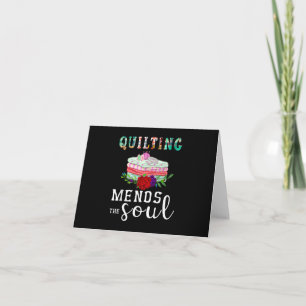 Quilter-Geschenk für Soule beenden Quillover Karte