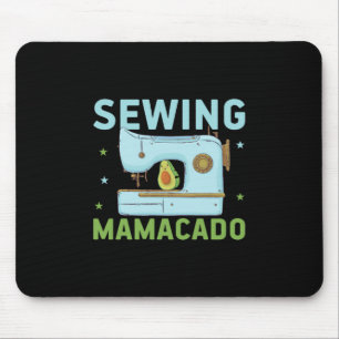 Quilter Geschenk Nähen Mamacado Mousepad