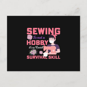 Quilter Gift Sewing Is Not A Hobby Postkarte