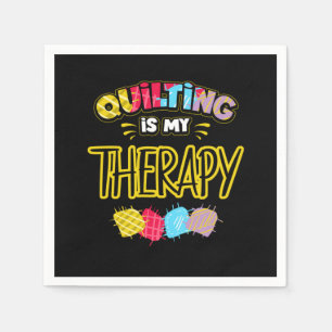 Quilter-Handwerk beenden Serviette