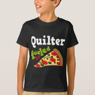 Quilter (lustige) Pizza T-Shirt