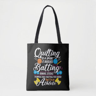 Quilter-Nähgeschenk für den Funny Quilting und Abw Tasche