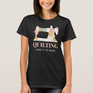 Quilter Nähmaschinenmuster Qui T-Shirt