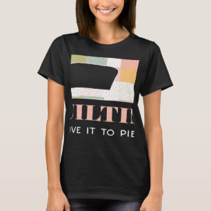 Quilter Nähmaschinenmuster Qui T-Shirt