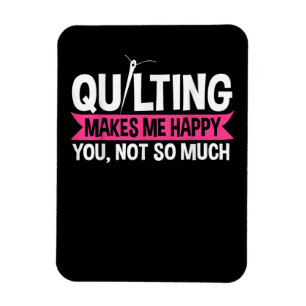 Quilter Quilter Quilting Nähgeschenke Magnet
