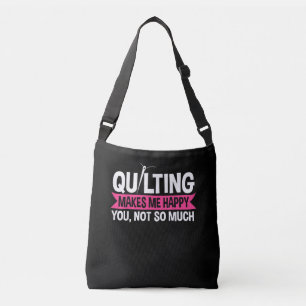 Quilter Quilter Quilting Nähgeschenke Tragetaschen Mit Langen Trägern
