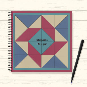 Quilters Americana Whirlpool Quilt Block Carnet