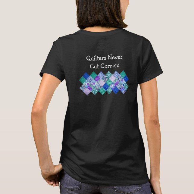 Quilters Corners T - Shirt (Rückseite)