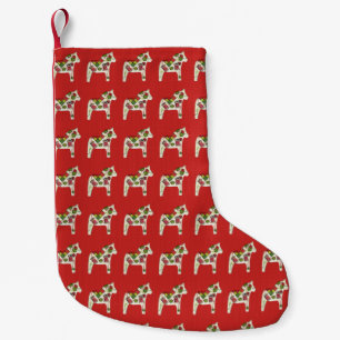 Quilters Dala Horse Kleiner Weihnachtsstrumpf