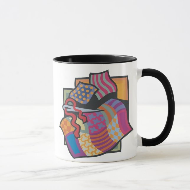 Quilters Kaffee-Tasse Tasse (Rechts)